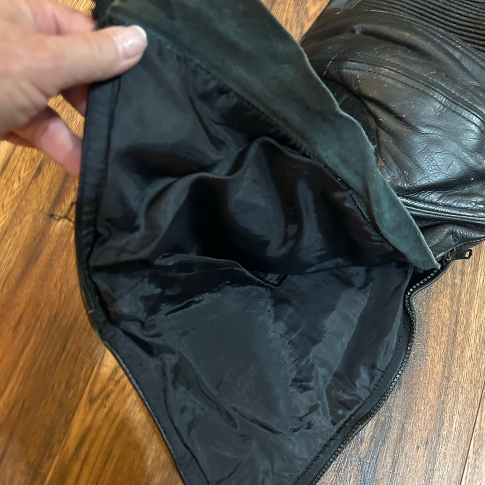 Fieldsheer men XL Black Leather insulated racing Motorcycle Pants - Picture 2 of 11